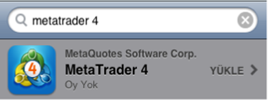 iPhone Web Trader 4 Kurulum