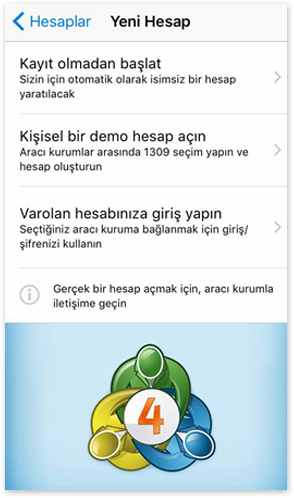 iPhone Web Trader 4 Kurulum